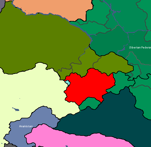 Proposed Turkestani Annexations after the Siberian-Confederate War: Year 314