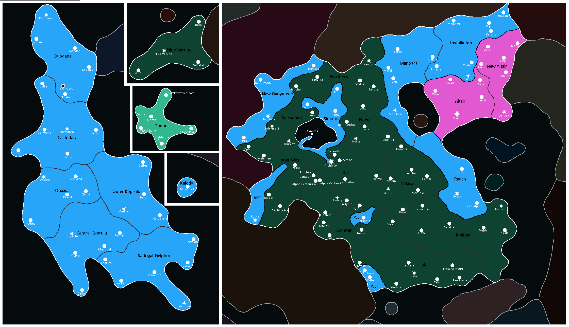 Map of the Accord: Year 515