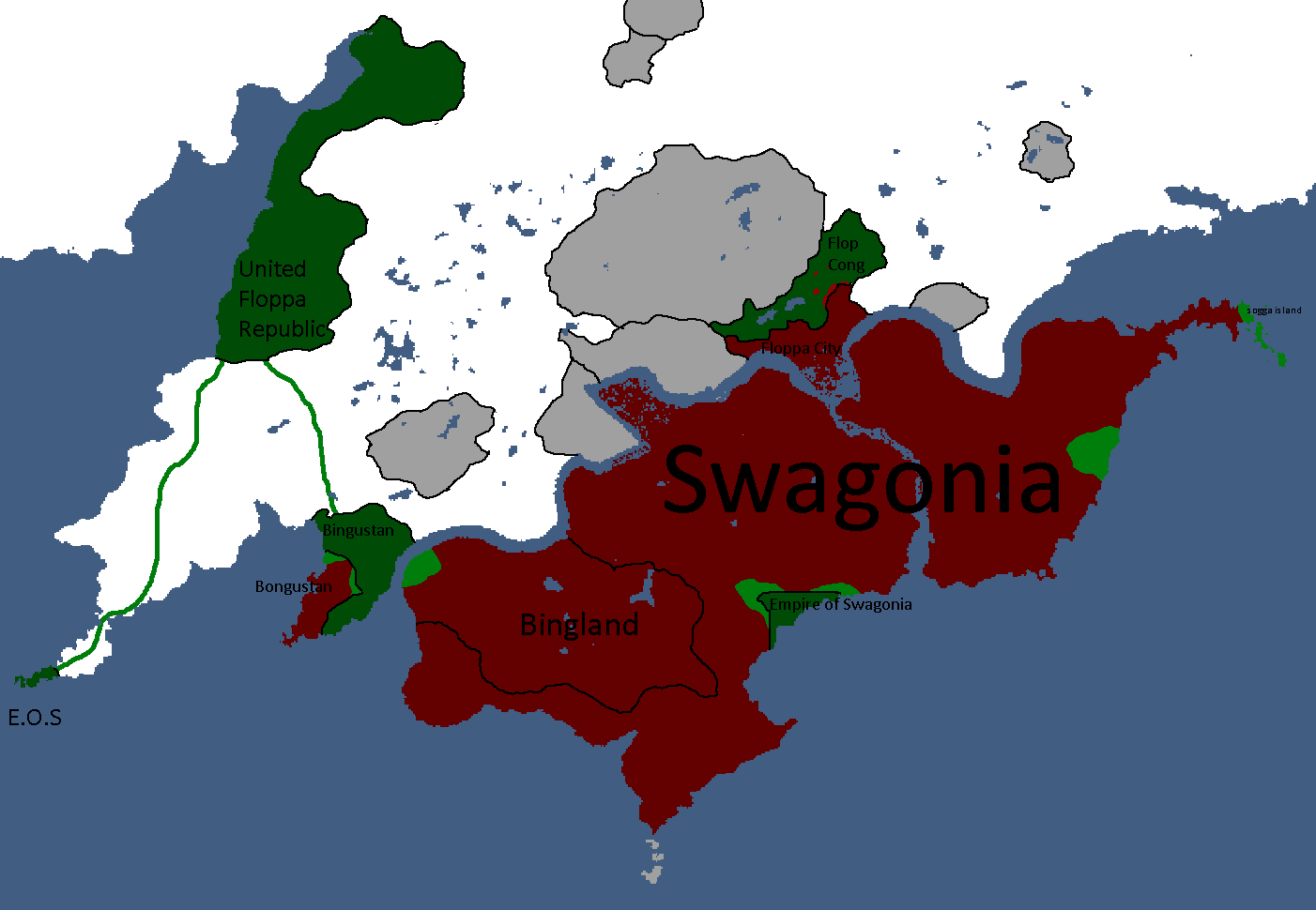 Map of Orientalian Names: Year 232