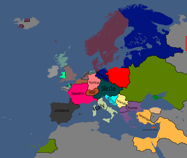 Occupation Zones after Woorld War 5: Year 90