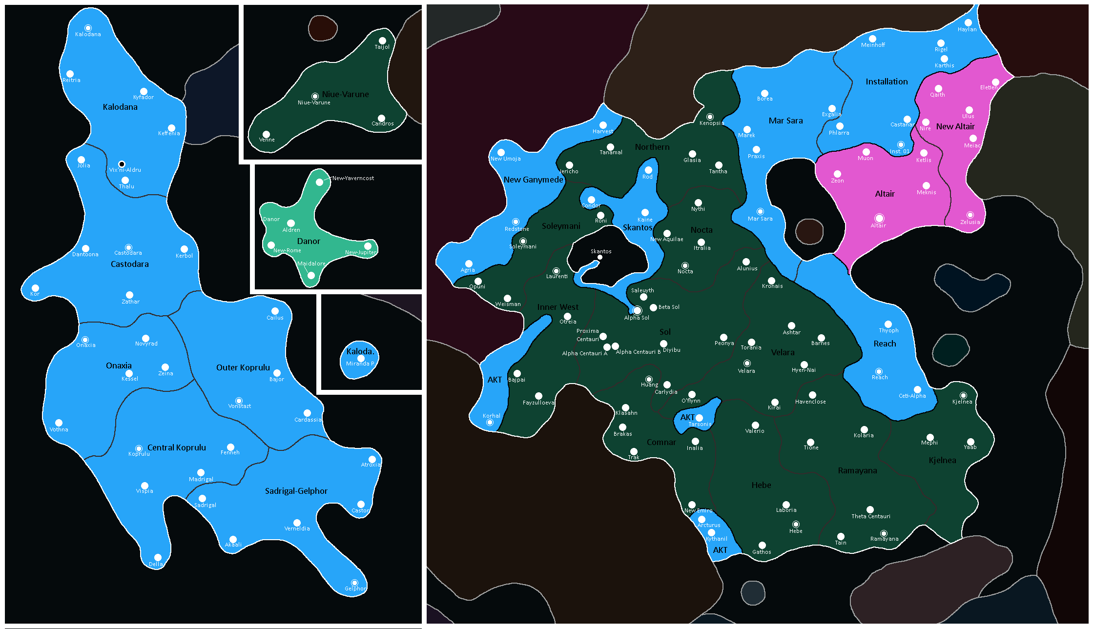 Map of the Accord: Year 516