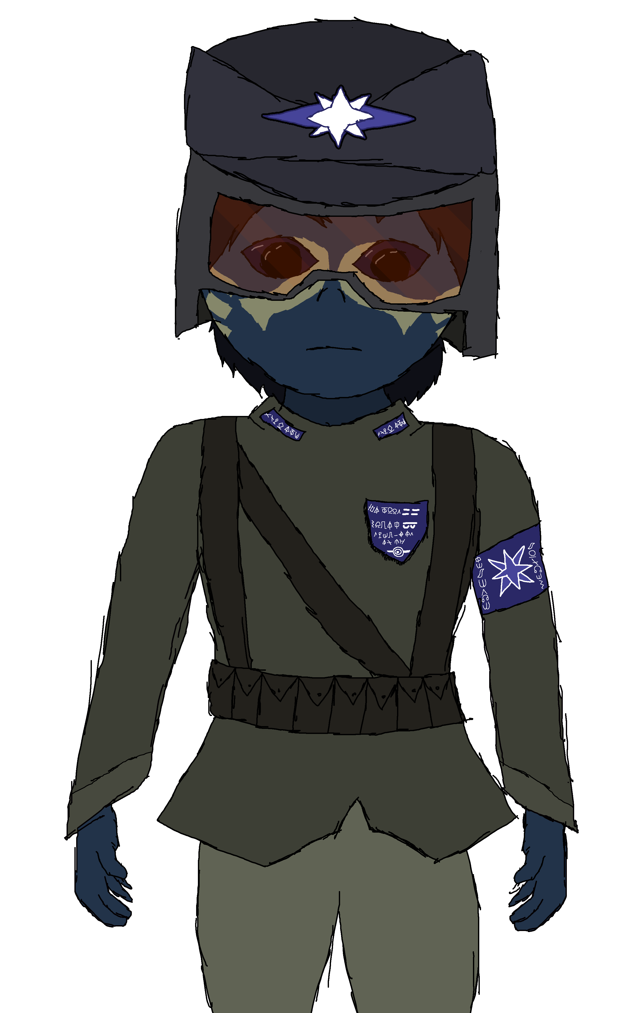 Second Galactic Federation - Under-Office for the Defence Forces; Light Infantry Uniform