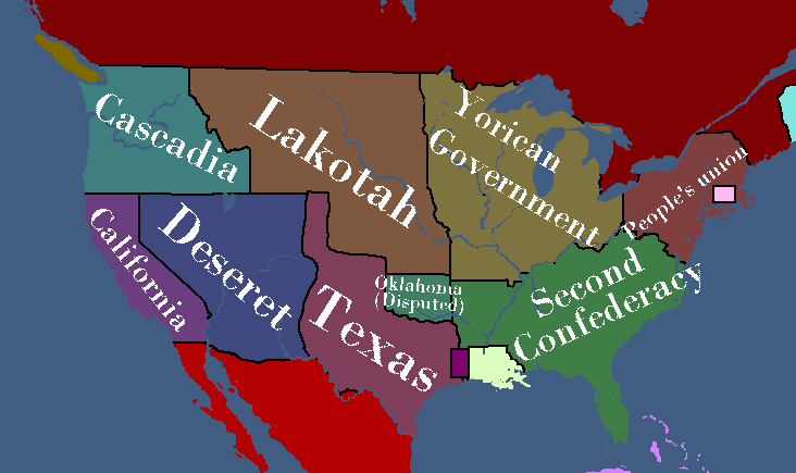 Proposed Yorican Partition Map: Year 158