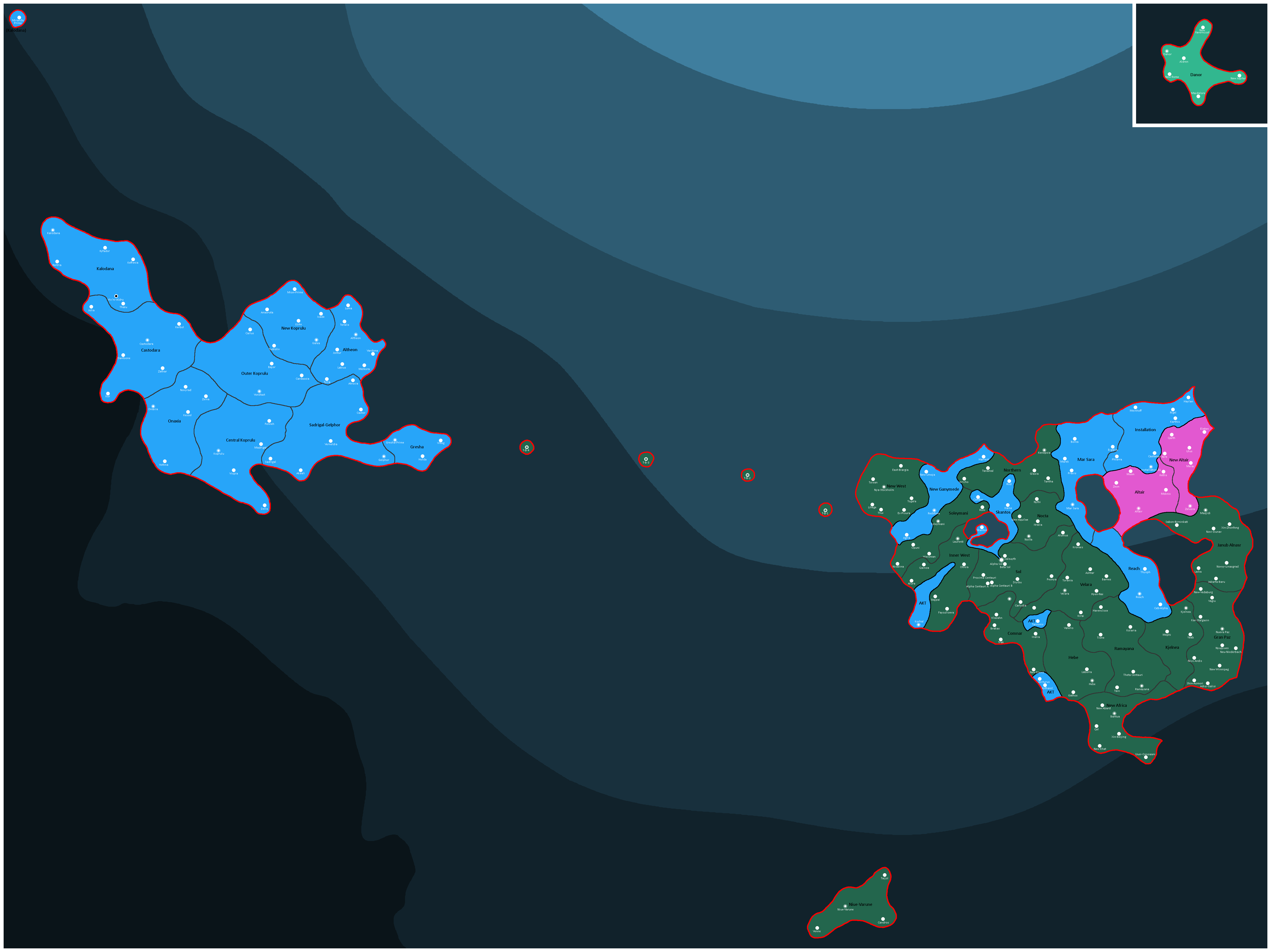 Map of the Accord: Year 527