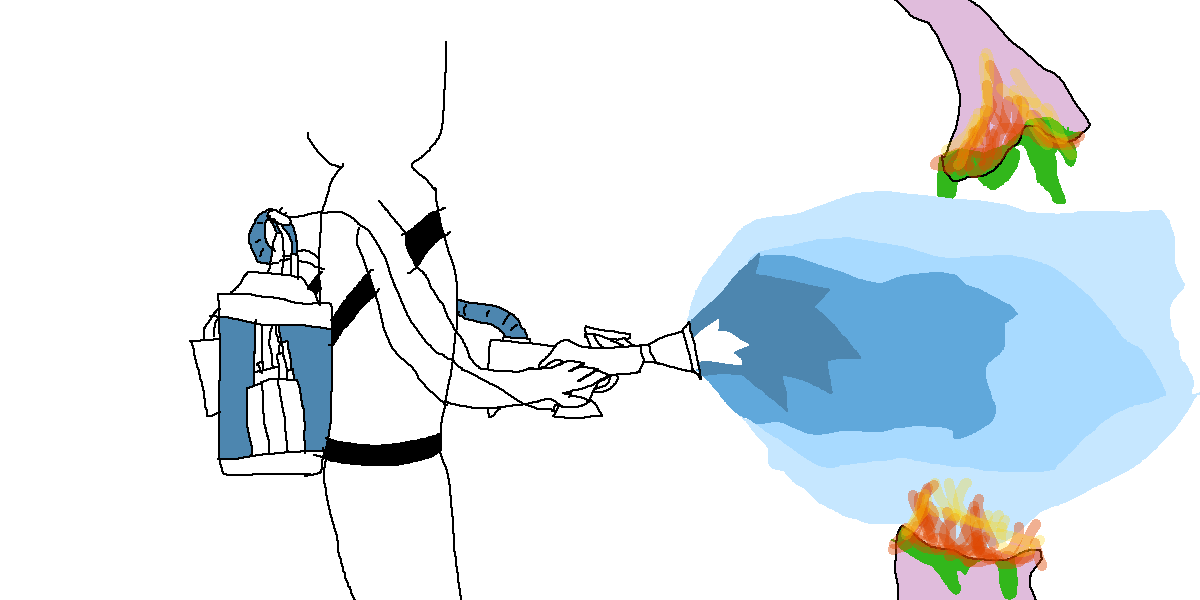 A demonstration of the funny weapons vs SDS 015